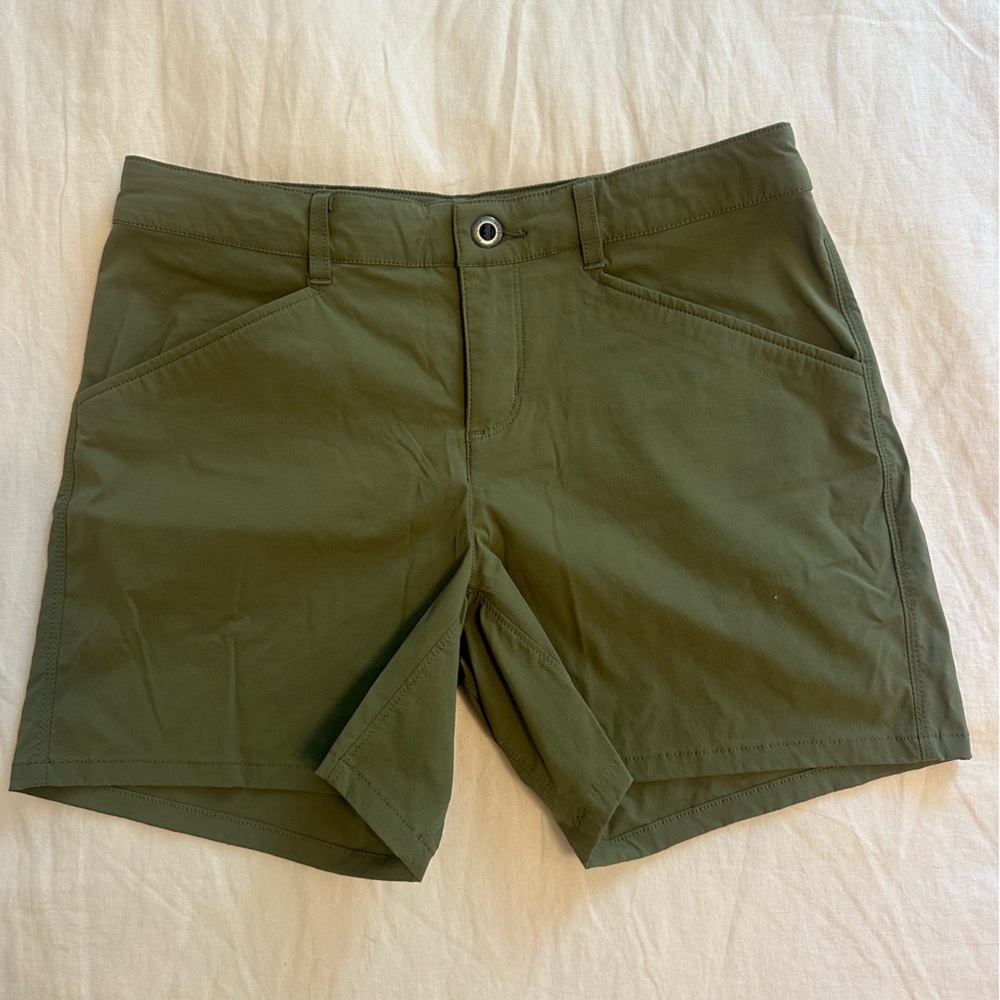 Patagonia Green Hiking Shorts